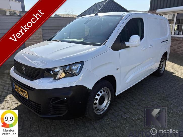 Peugeot Partner 1.5 BlueHDI L2 Automaat|Carplay|Standkachel, Auto's, Bestelauto's, Bedrijf, ABS, Achteruitrijcamera, Adaptive Cruise Control