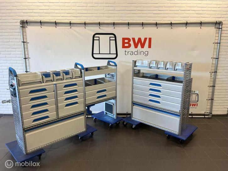 Sortimo set bedrijfswageninrichting L+R complete inrichting, Auto diversen, Overige Auto diversen, Ophalen of Verzenden