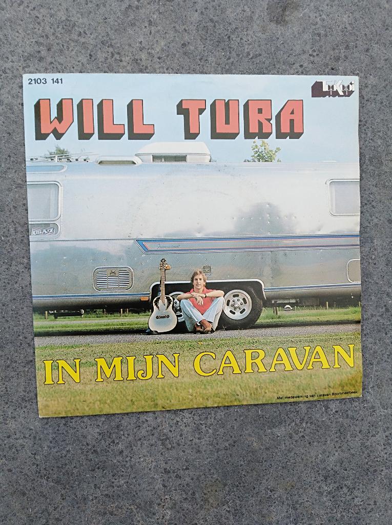 WILL TURA: "In mijn caravan"/WILL TURA 70'S-SETJE!, Cd's en Dvd's, Vinyl | Nederlandstalig, Ophalen of Verzenden, Zo goed als nieuw
