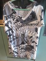 New Yersey grijs wit zwarte Tuniek. Maat XXL, Blouse of Tuniek, Ophalen of Verzenden, New Yersey, Grijs