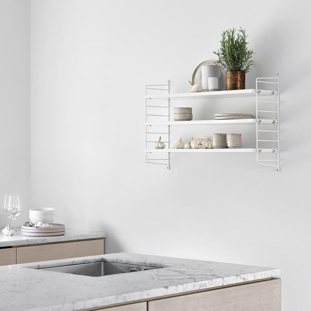 String pocket wandrek wit furniture opbergrek, Ophalen of Verzenden, Nieuw