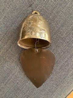 messing Boeddha tempelbel wensklok windgong Thailand, Ophalen