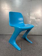 Kangaroo stoel Ernst Moeckl - Vintage design, Kunststof, Blauw, Ophalen of Verzenden, Gnr trading