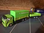 Siku Mercedes Raiffeisen vrachtwagen met aanhanger, Ophalen of Verzenden
