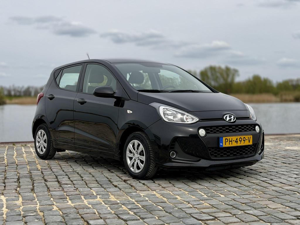 Hyundai i10 1.0i Go!|Bluetooth|Cruise|Navi|Clima, Auto's, Hyundai, Voorwielaandrijving, Euro 5, Stof, Gebruikt