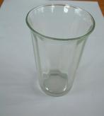 Oude vaas hardglas Leerdam, Ophalen of Verzenden, Gebruikt