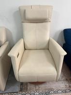 Witte bank set, Huis en Inrichting, Ophalen, Zo goed als nieuw, 75 tot 100 cm