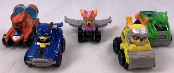 Paw Patrol Mighty Movie Pup Squad Racers 5-delig Set auto's, Kinderen en Baby's, Speelgoed | Actiefiguren, Coolsingel 104, 3011 AG Rotterdam, Netherlands