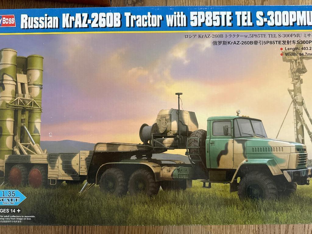 Hobby Boss 1/35 KrAZ-260B Tractor 85511, Overige merken, Tank, 1:32 tot 1:50, Nieuw