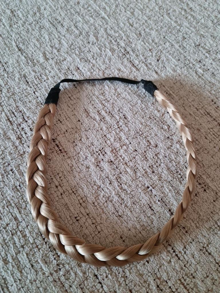 Haarband met vlecht, Ophalen, Zo goed als nieuw, One size fits all, Hoed