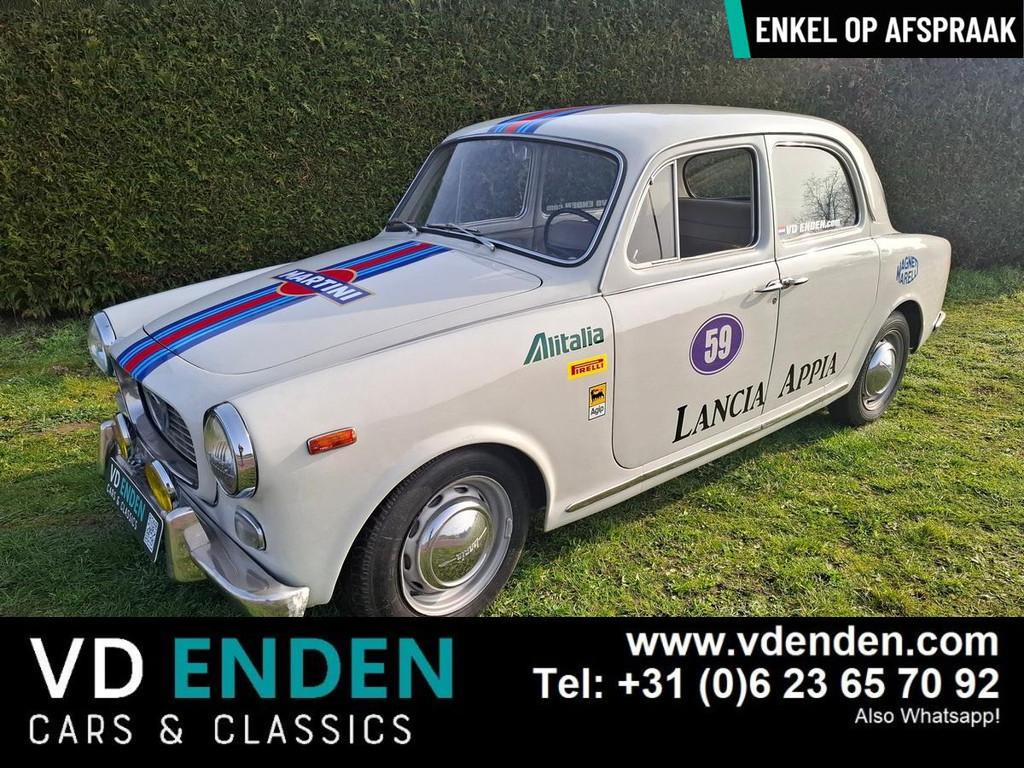 Lancia Appia SIII Berlina - 1959, Auto's, Oldtimers, 1090 cc, Wit, Bedrijf, Sedan