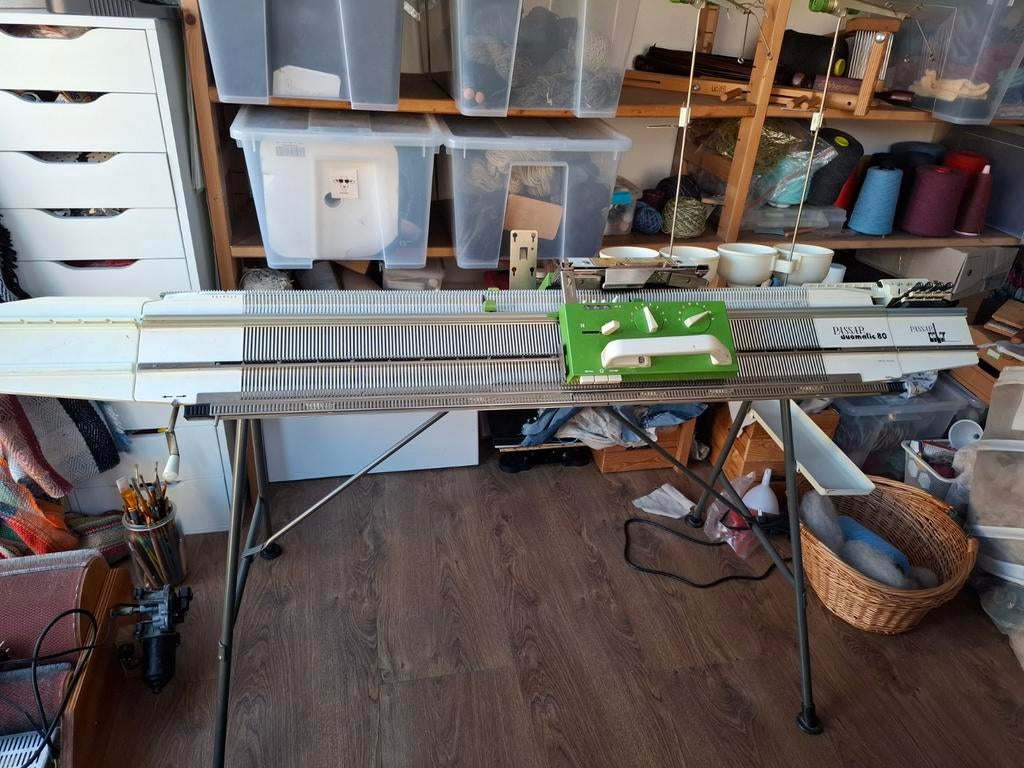 Passap duomatic 80 met extra's, Ophalen, Gebruikt, Breien, Machine