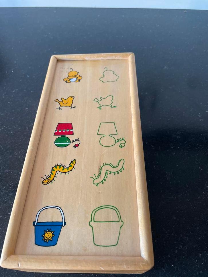 Houten sorteerspel voor kinderen - Educatief speelgoed, Kinderen en Baby's, Speelgoed | Educatief en Creatief, Gebruikt, Puzzelen