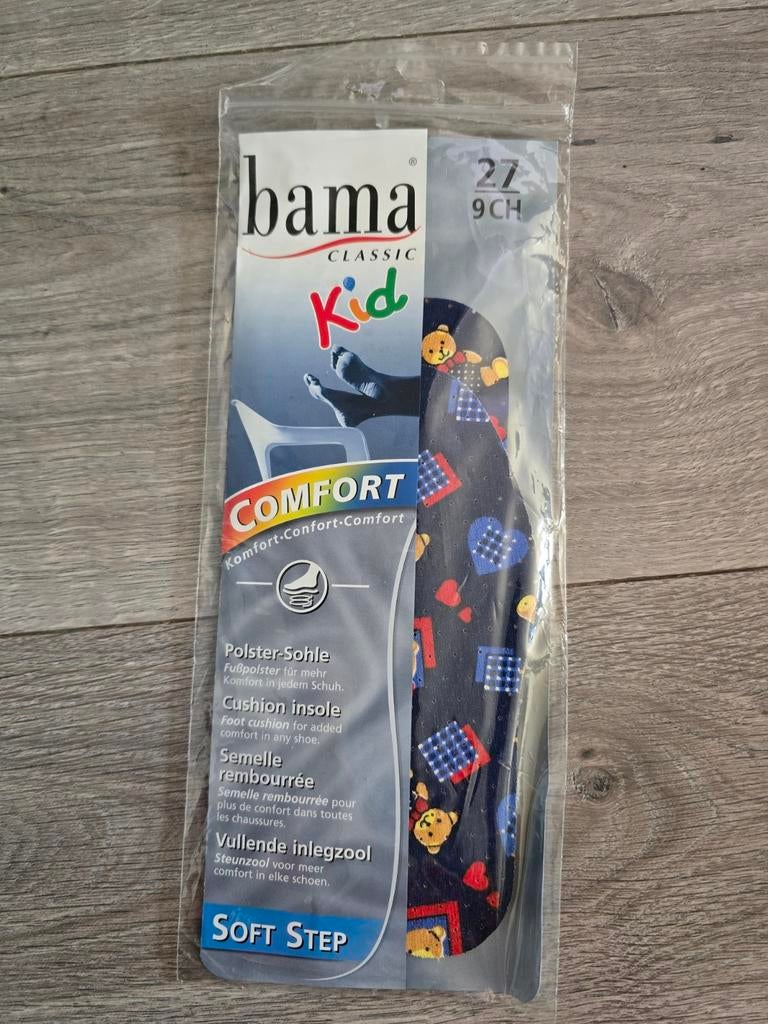 Bama kid vullende inlegzool, maat 27, Nieuw (JM4), Ophalen of Verzenden, Nieuw, Jongen of Meisje