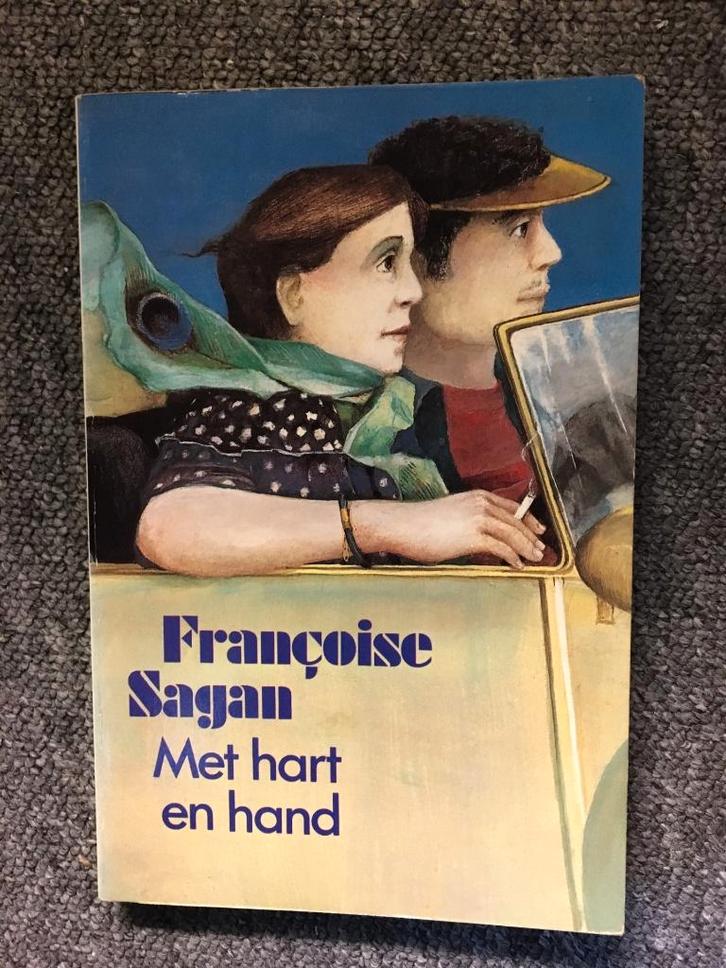 Met hart en hand; door Francoise Sagan #Frankrijk, Boeken, Literatuur, Gelezen, Europa overig, Ophalen of Verzenden