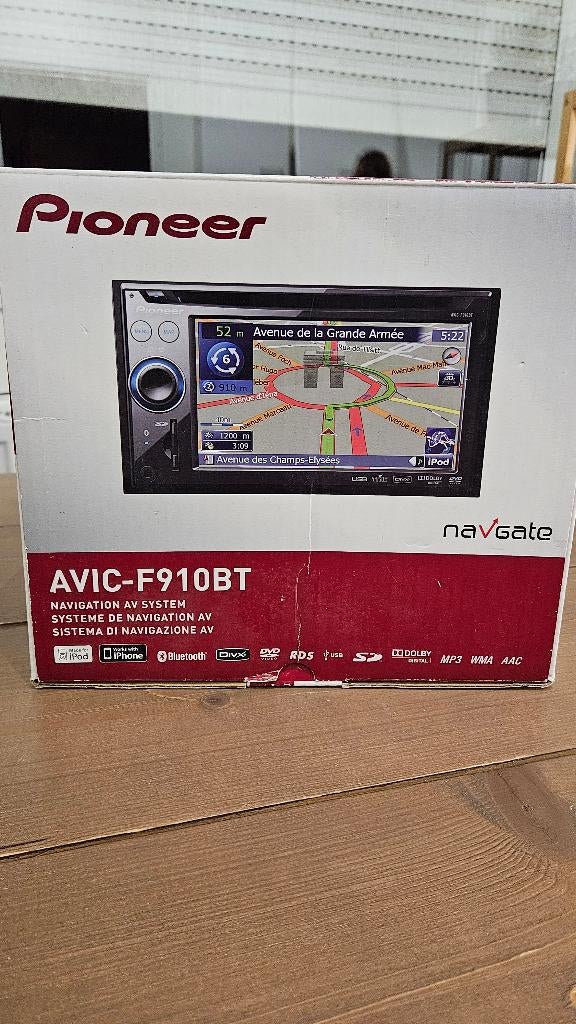 Pioneer AVIC-F910BT Navigatie / Multimedia systeem, Ophalen of Verzenden, Gebruikt