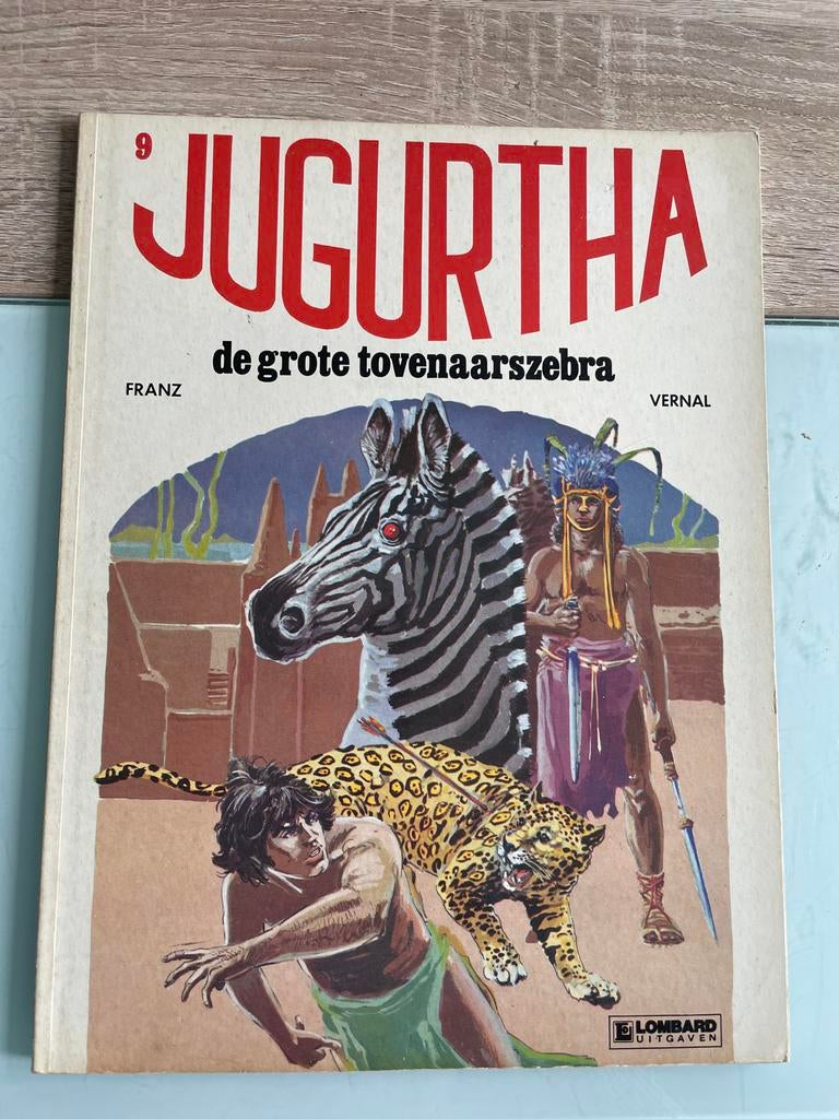 Jugurtha - De Grote Tovenaarszebra (nr. 9), Boeken, Stripboeken, Eén stripboek, Ophalen, Gelezen