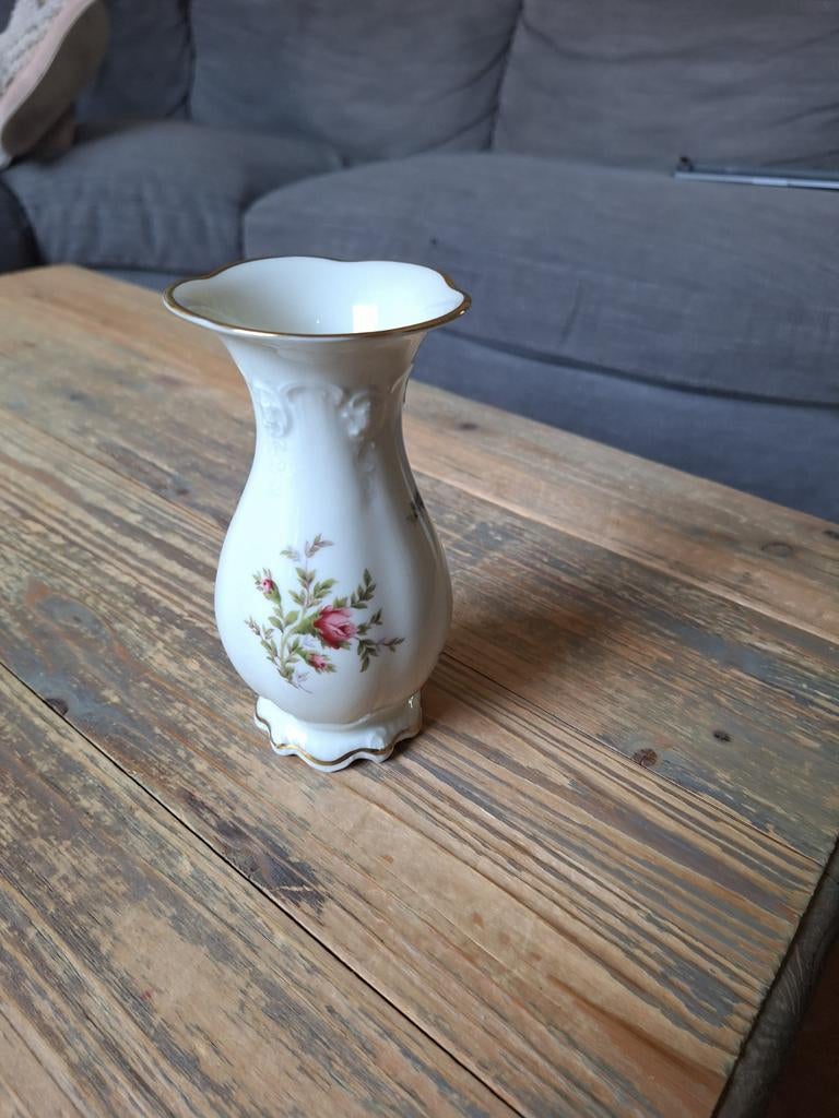 Vintage vaas, merk Rosenthal Molière Mossrose, Antiek en Kunst, Ophalen of Verzenden