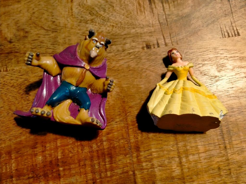 Belle en het Beest Disney prinses Applause tekenfilm figuren, Ophalen of Verzenden, Zo goed als nieuw