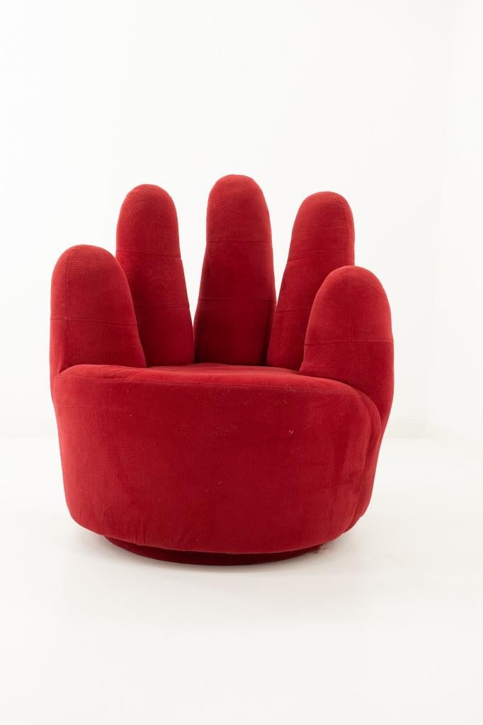 vingerstoel vintage Retro Artdeco Space Ace stoel, Ophalen, Gebruikt, Geen, Vintage Retro