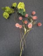 Kunstbloemen: Limegroene en Roze Decoratieve Takken, Huis en Inrichting, Woonaccessoires | Kunstplanten en Kunstbloemen, Ophalen of Verzenden