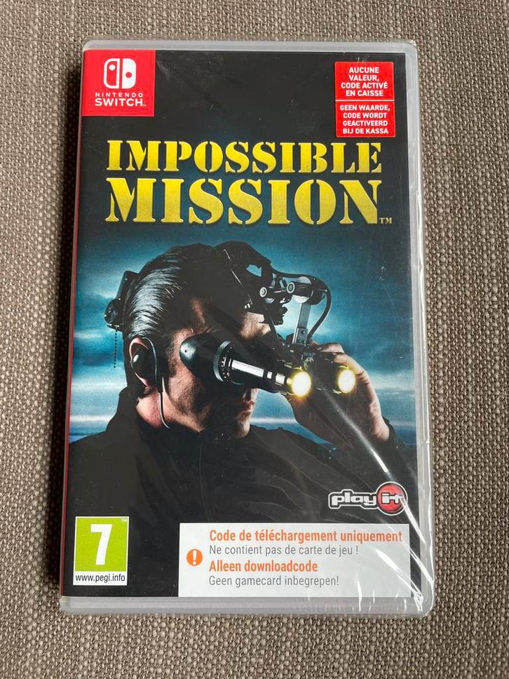 Impossible Mission - Nintendo Switch, Spelcomputers en Games, Games | Nintendo Switch, Nieuw, Puzzel en Educatief, 1 speler, Vanaf 7 jaar
