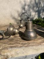 Oude metalen wandlamp, Antiek en Kunst, Antiek | Lampen, Ophalen of Verzenden