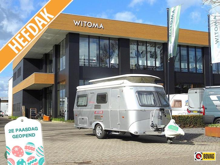 Eriba Touring Troll GT 542 Cassetteluifel fietsenrek, Caravans en Kamperen, Caravans, Bedrijf, tot en met 3, 750 - 1000 kg, Standaardzit