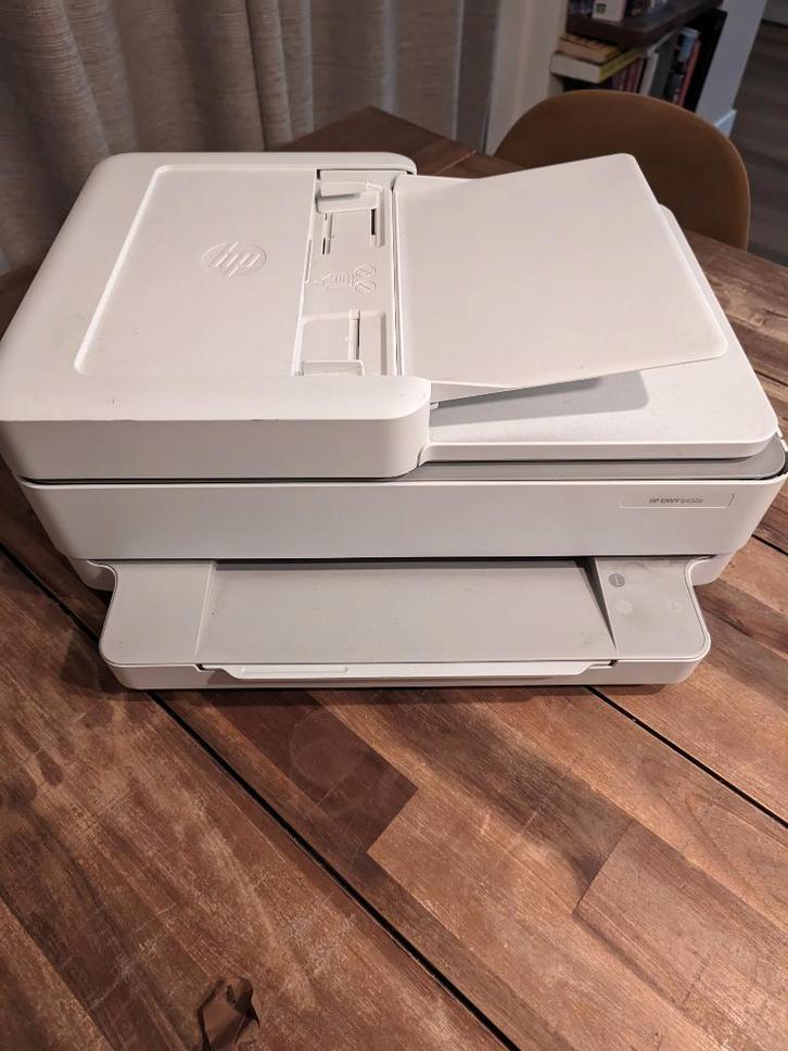 HP Envy 6432e, Computers en Software, Printers, Gebruikt, All-in-one, Inkjetprinter, Faxen, Kleur printen, Kopieren, Scannen, Draadloos