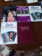 Jazz & Blues Accordeon Boeken Collectie, Accordeon, Overige soorten, Ophalen of Verzenden, Zo goed als nieuw