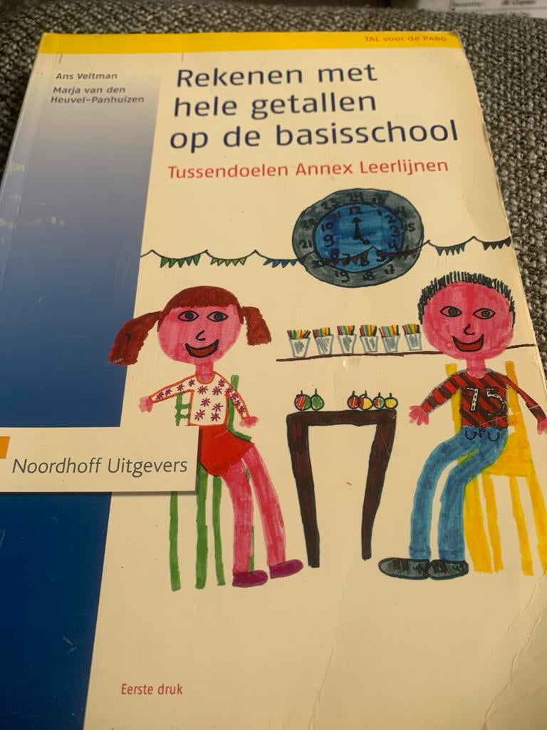 Rekenen met hele getallen op de basisschool PABO, Boeken, Ophalen of Verzenden, Gelezen, Overige niveaus, Wiskunde A