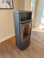 Heta Scan-Line 340 6kW Speksteenkachel Houtkachel Vrijstaand, Houtkachel, Ophalen of Verzenden, Zo goed als nieuw, Vrijstaand