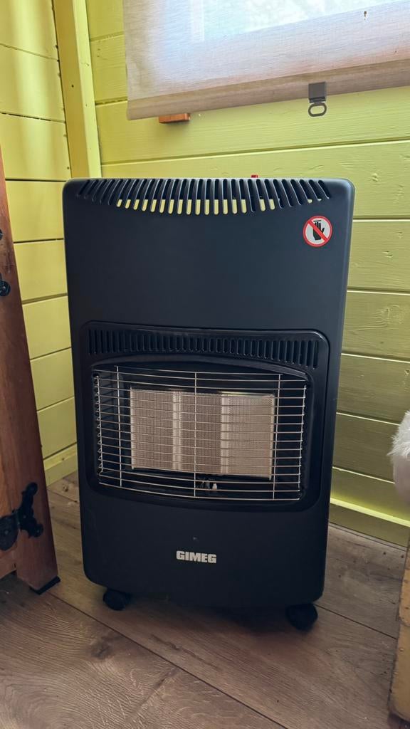 Gimeg gas rol kachel gaskachel, Huis en Inrichting, Ophalen, Zo goed als nieuw, Gas, Gaskachel