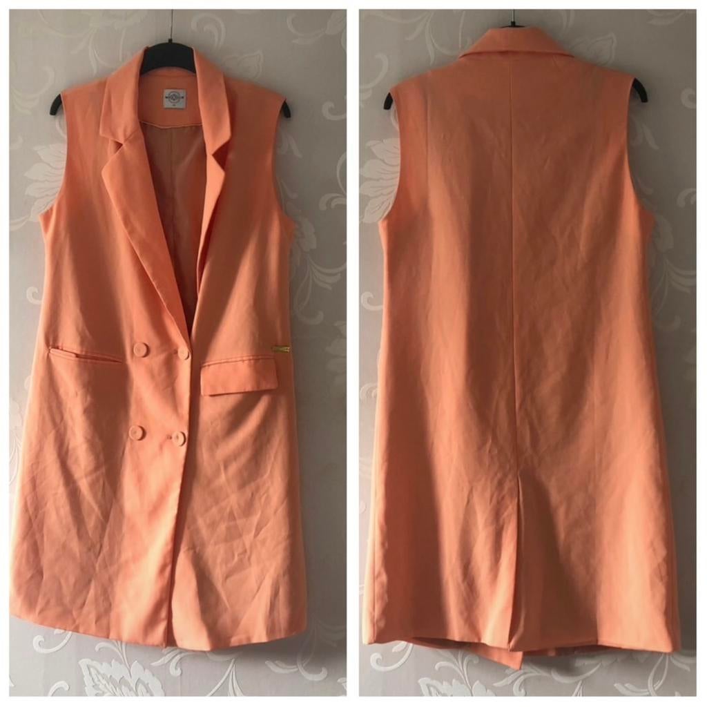 Blazer Dress Oranje Koningsdag, Ophalen, Zo goed als nieuw, Maat 38/40 (M), Oranje