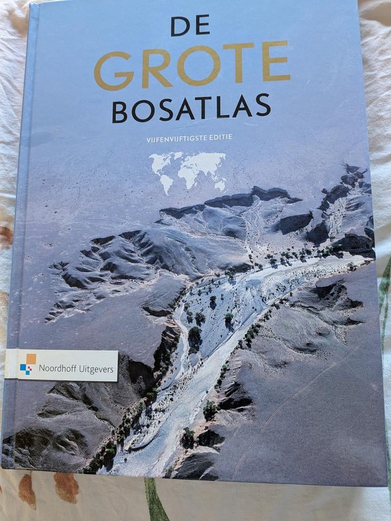 De Grote Bosatlas 55ste editie, Boeken, Atlassen en Landkaarten, Ophalen, Bosatlas, 2000 tot heden, Nieuw
