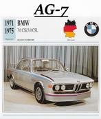 Ag7 autokaart bmw 3,0sci / 3,0 csl csl ( 1971 - 1975 ), Ophalen of Verzenden
