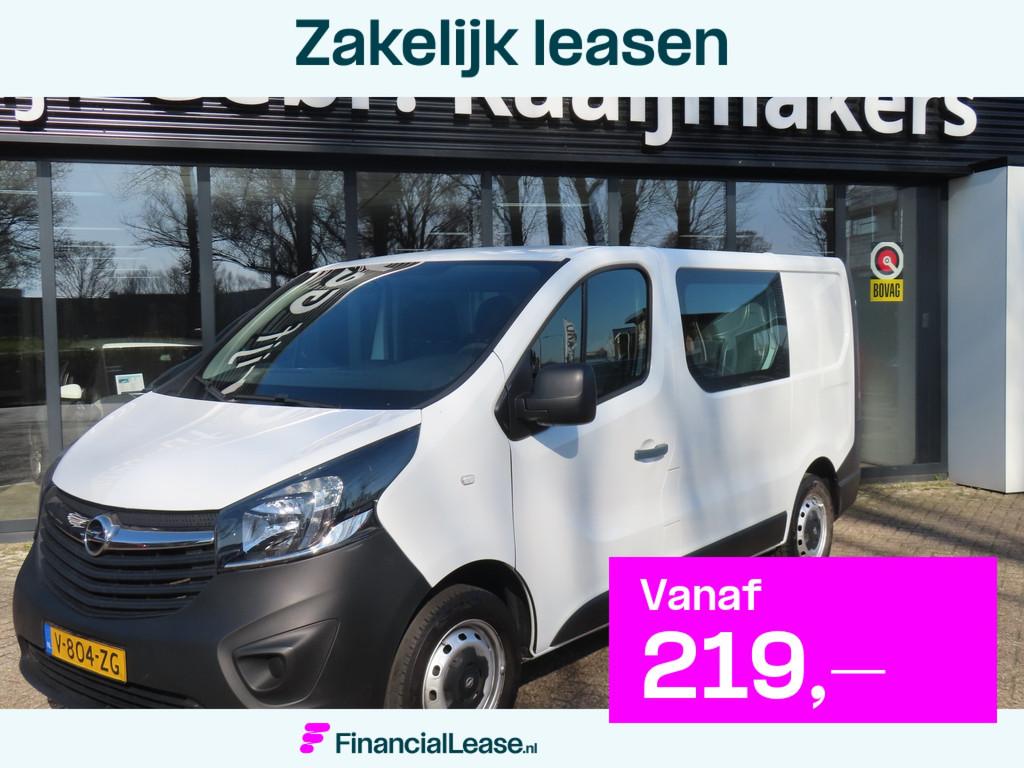 Opel Vivaro 1.6 CDTI L1H1 DC Edition*6-Persoons*Airco*, Voorwielaandrijving, Gebruikt, 4 cilinders, Met garantie (alle)