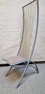 vintage chair/bijzondere stoel fraaie vormgeving, Huis en Inrichting, Ophalen, Gebruikt, Bruin, Eén