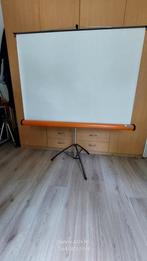 Projectiescherm met Statief, Audio, Tv en Foto, Projectieschermen, Ophalen, Handmatig, Gebruikt