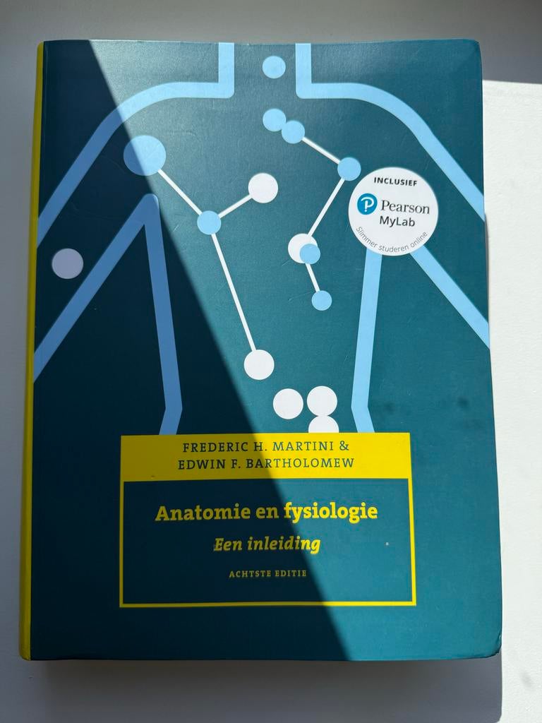Anatomie en Fysiologie - Een inleiding, 8e editie, Boeken, Studieboeken en Cursussen, Ophalen of Verzenden, Beta, Zo goed als nieuw