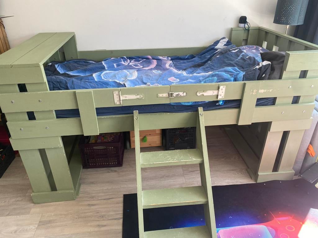 Combitex halfhoogslaper, Ophalen, Gebruikt, Halfhoogslaper