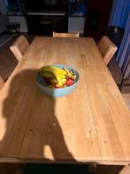 Eikenhouten tafel 180x 90, Ophalen, Gebruikt, Eikenhout, 50 tot 100 cm