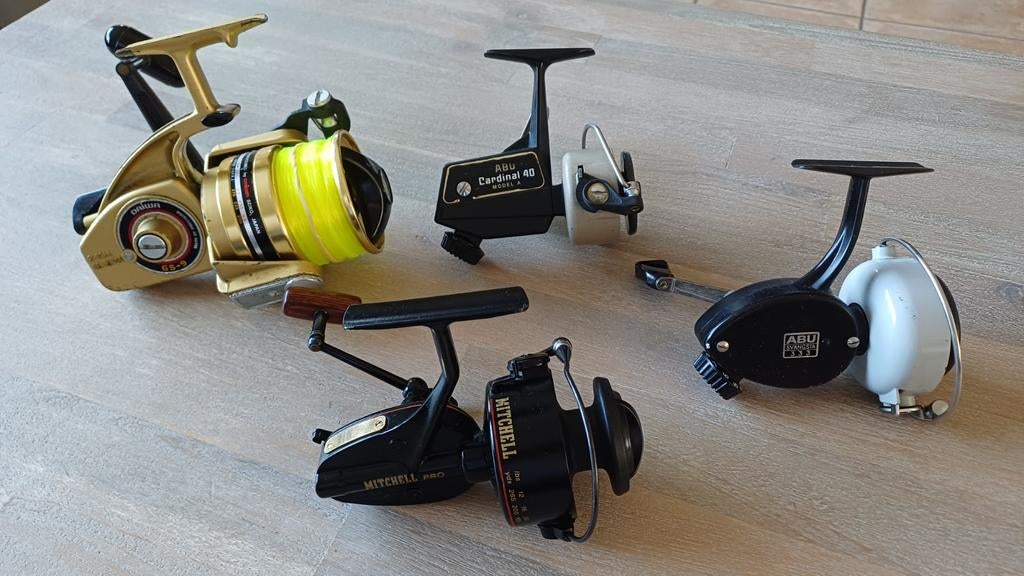 Vintage Molens ABU Mitchell, Watersport en Boten, Ophalen of Verzenden, Gebruikt, Molen