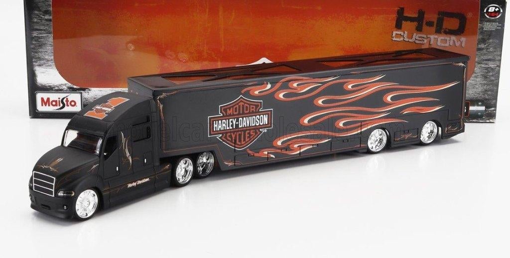 Haulers Truck Harley Davidson 1:64 11516, May Cheong Group France S.A.S., Nieuw, Ophalen of Verzenden, Bus of Vrachtwagen