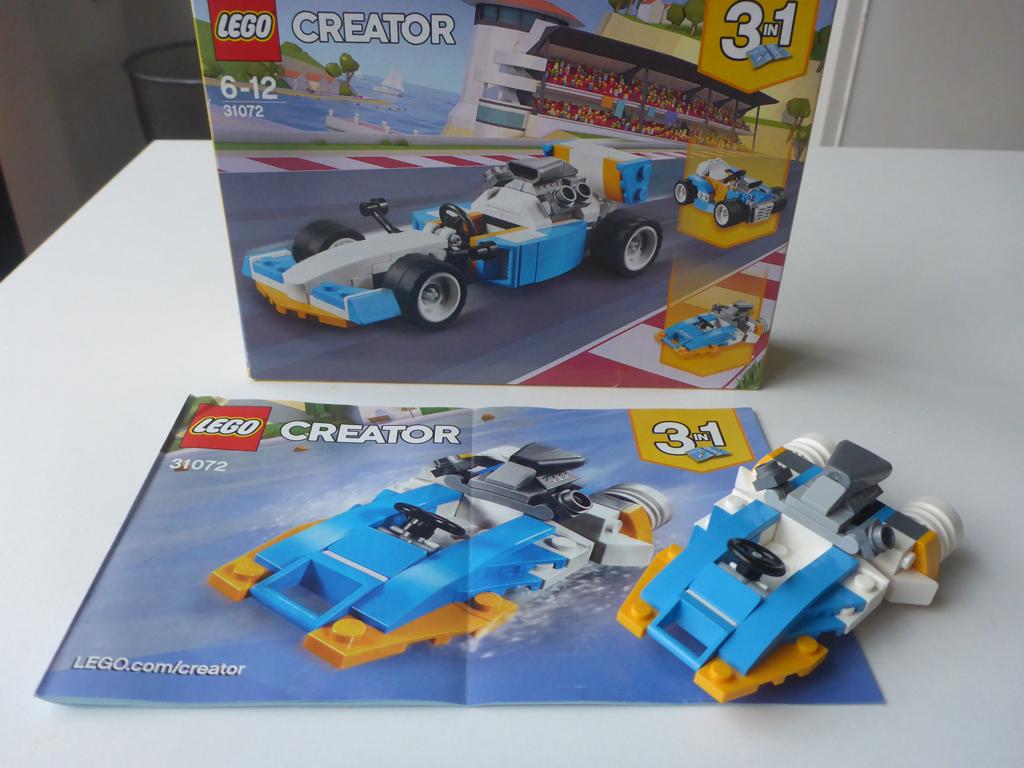 Lego 31072 Creator 3in1 extreme machines, Compleet, Lego, Ophalen of Verzenden, Zo goed als nieuw