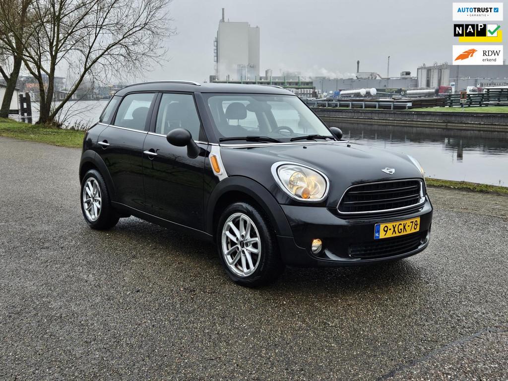 Mini Mini Countryman 1.6 One Airco | Cruise | Navi | Onderho, Auto's, Voorwielaandrijving, Gebruikt, Euro 6, Zwart
