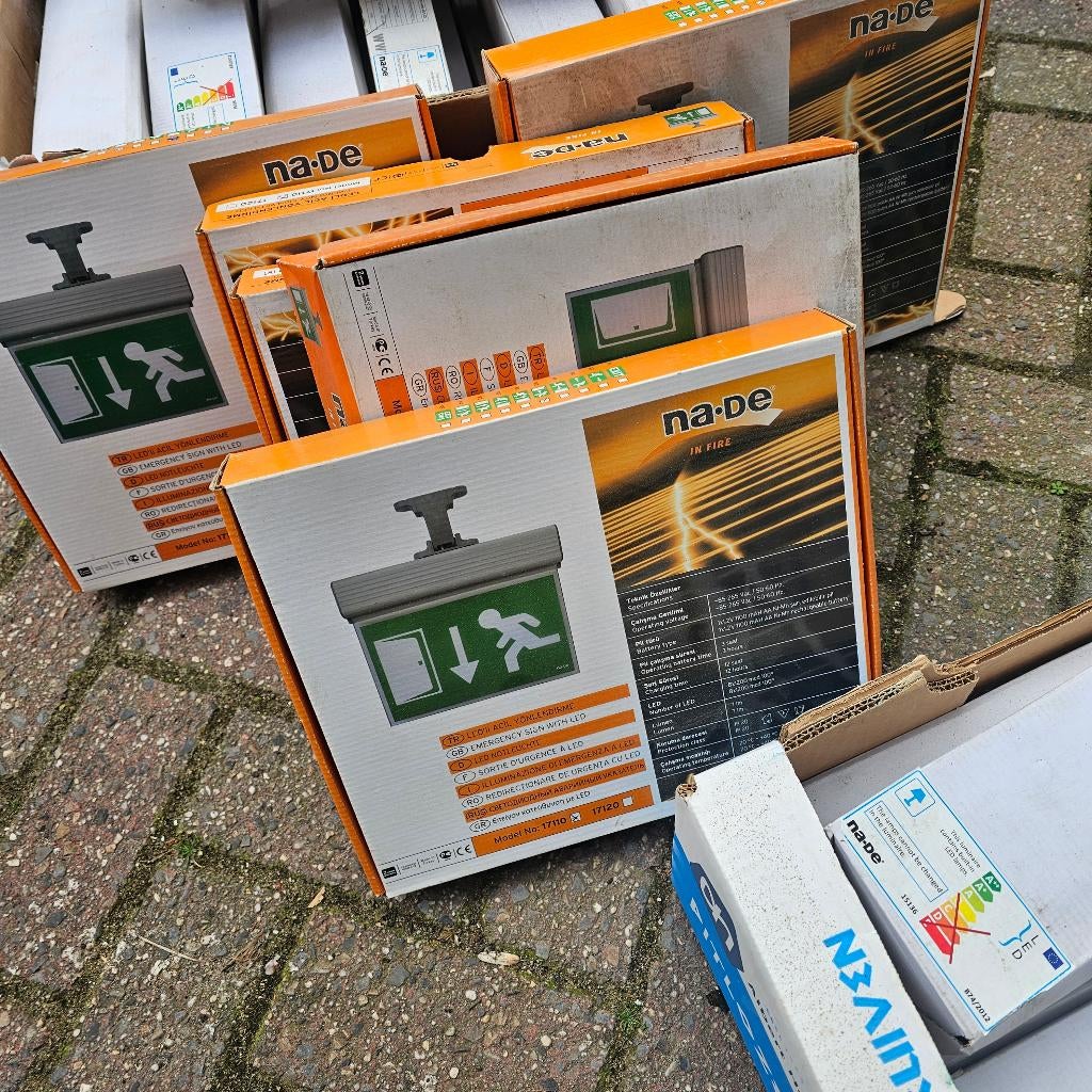 Led noodverlichting armaturen, Ophalen, Nieuw, Overige typen