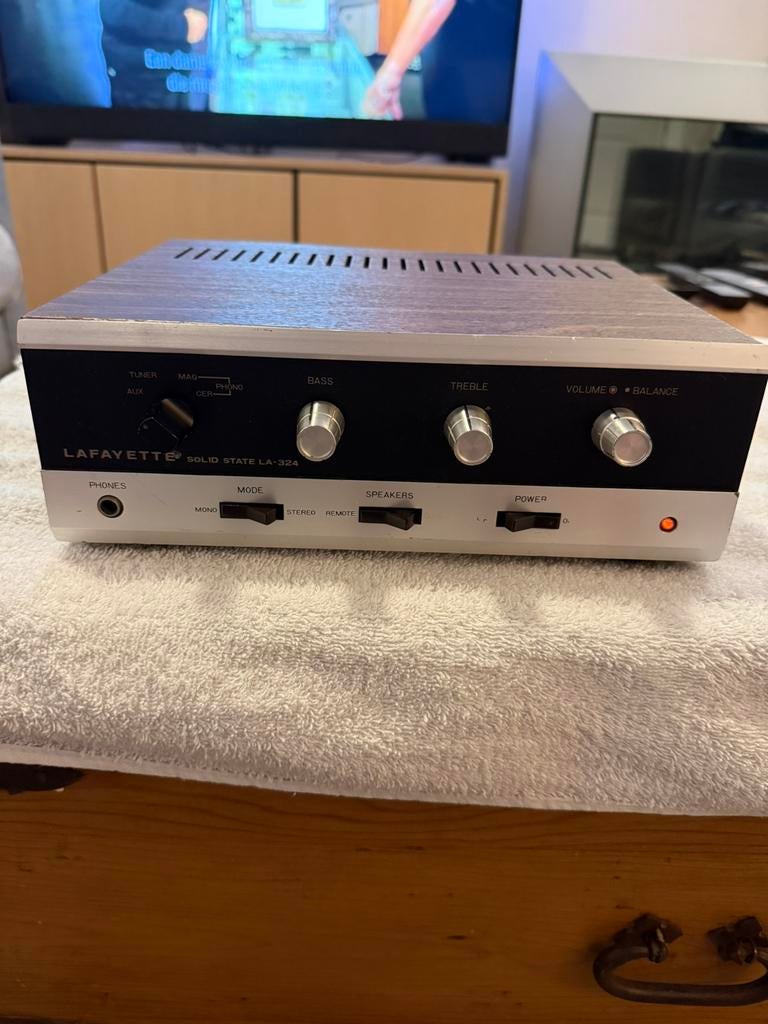 Lafayette versterker LA-324 stereo amplifier, Ophalen of Verzenden, Gebruikt, Stereo, Overige merken