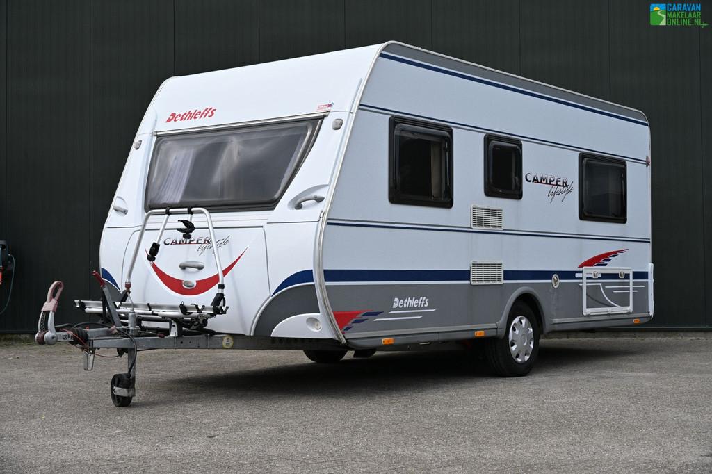 Dethleffs Camper Lifestyle 450 DB Fietsdr.|Voortent|BOVAG26, Rondzit, Bedrijf, Ringverwarming, Dethleffs