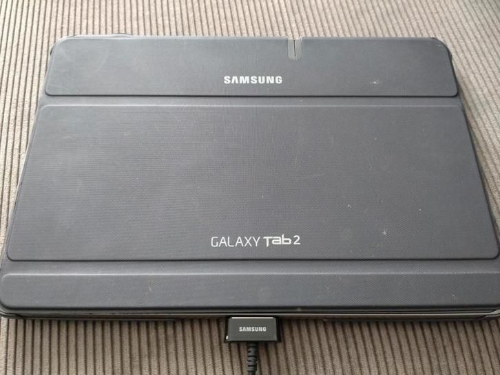 Samsung Galaxy Tab 2 (2013) inclusief tabletcase, Computers en Software, Windows Tablets, Gebruikt, Wi-Fi, 10 inch, 16 GB, Ophalen of Verzenden